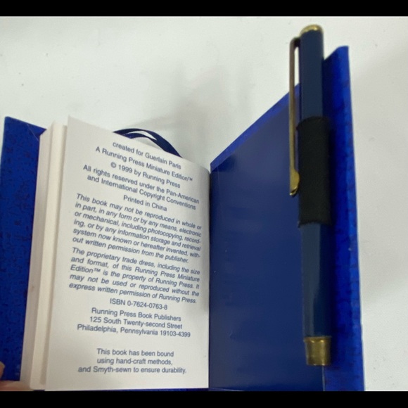 Love messages from Shalamar mini notepad with pen - Picture 12 of 13